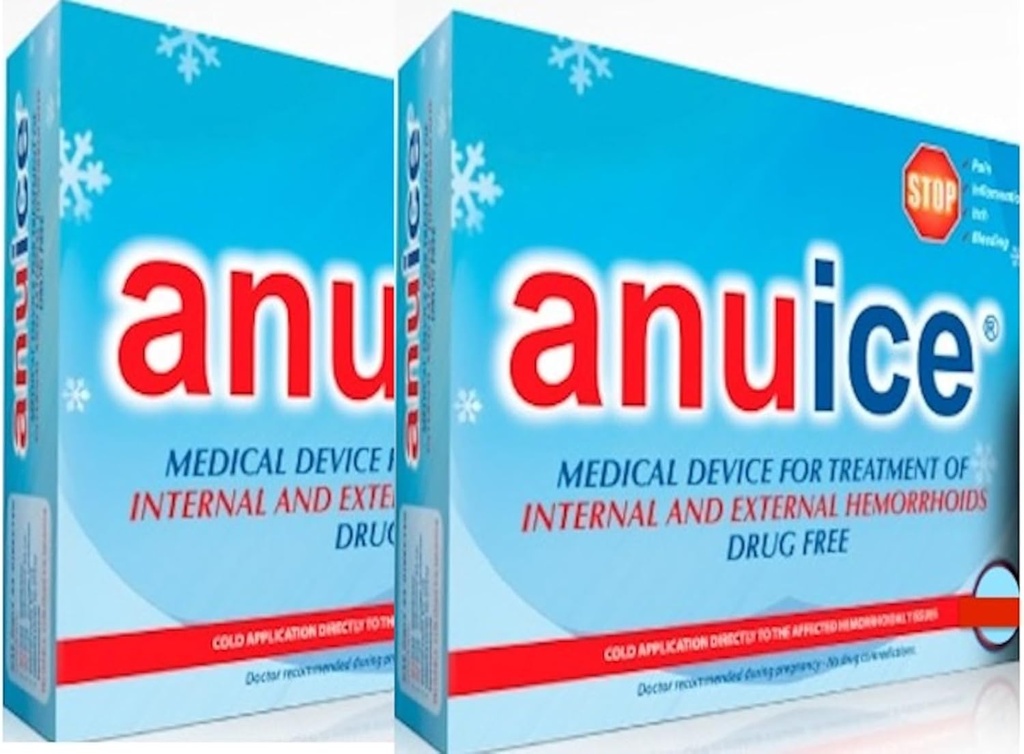 Goodbye Hemorrhoids Medical Device to Treat Internal and External Hemorrhoids, Without The Dramatic Effects of Surgery. Pack of 2