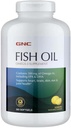 GNC Fish Oil Omega 3 Supplement, 300mg EPA und DHA, Lemon Flavor, unterstützt Herz, Gehirn, Haut, Augen und Gelenk Gesundheit, 360 Softgels, 360 Servierungen