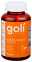 Goli Nutrition Fruits mélangés Superfruits Gommies, 60 CT