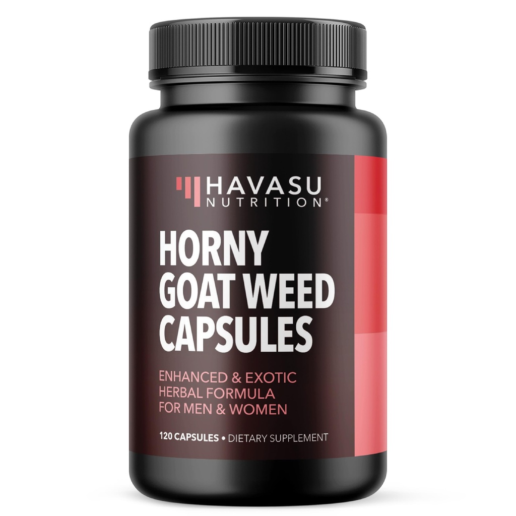 Capsules de mauvaises herbes pour hommes et femmes - Extra Strength Performance & Energy Support avec Tongkat Ali, Muira Puama et Saw Palmetto - Supplément à base de plantes de 2 mois pour augmenter l'endurance
