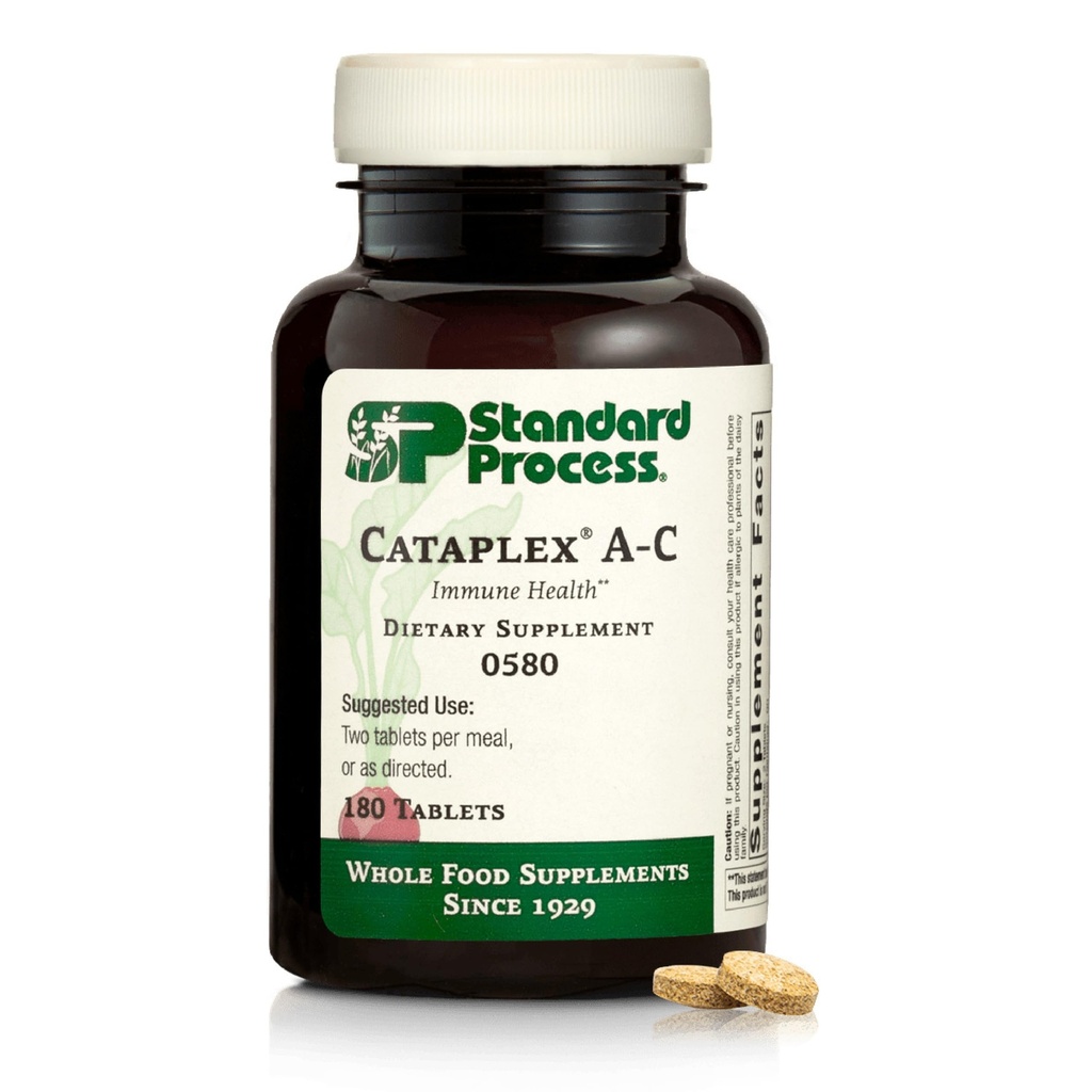 Standard-Prozess Cataplex A-C - Ergänzung für Immun- und Gesunde Zellunterstützung mit Vitaminen C & A - Aids Augengesundheit - Enthält Inhaltsstoffe mit Antioxidans Aktivität - 180 Tabletten (90 Portionen)