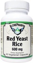 Riz de levure rouge (organique et sans citrine), 600 mg (60 Vcaps)