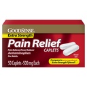 BonSense Extra Strength Pain Relief, Caplets d'acétaminophène, 500 mg, 50 Nombre