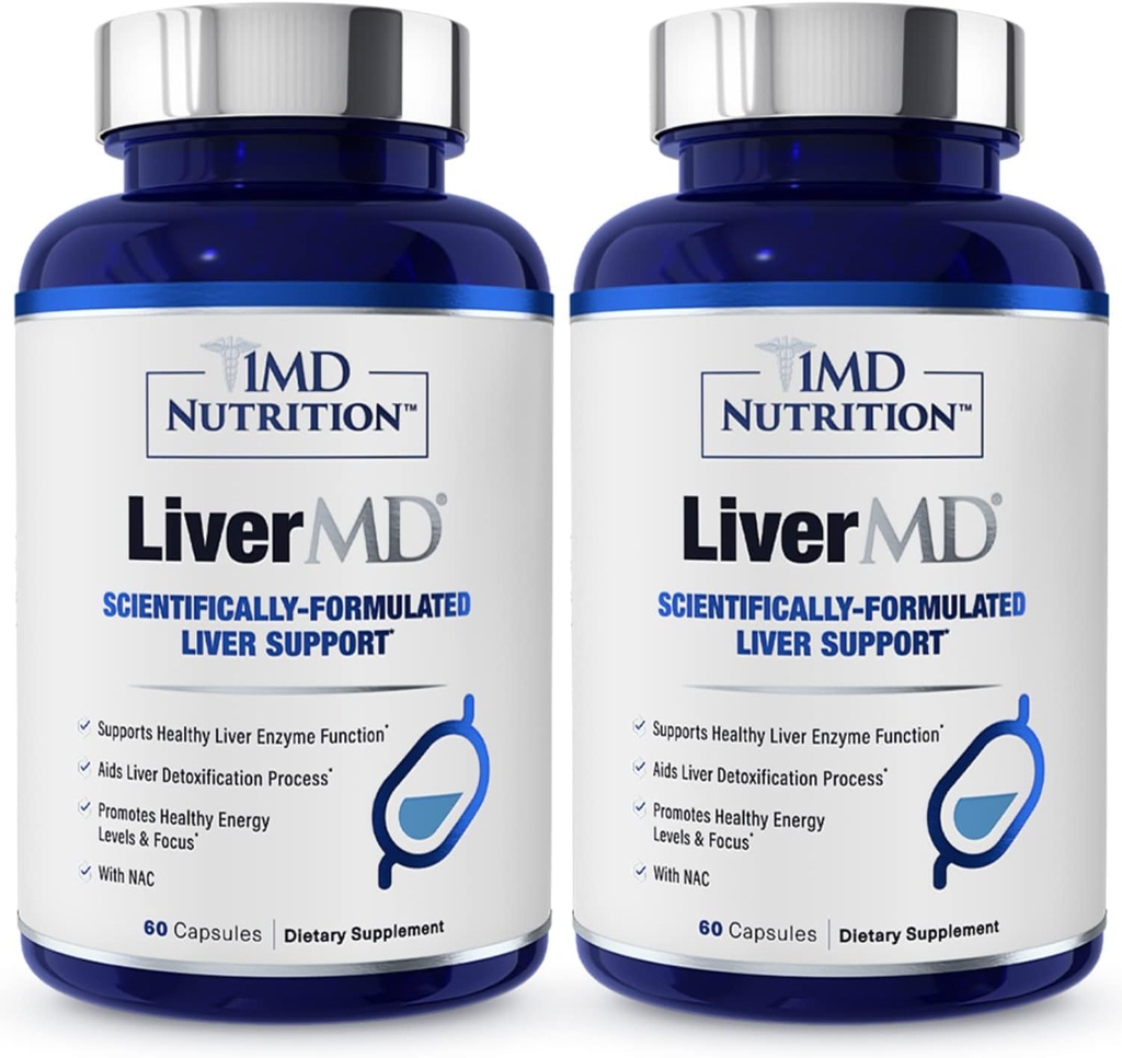 1MD LiverMD - Supplément de soutien du foie