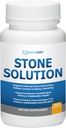 Stone Solution Capsules- Natural Dissolver, Kidney Stone Support & Kidney Cleanser, 60 Servings + Kidney Cleanse und Kidney Health Supplement zur Unterstützung normaler Kidney-Funktion, 60 Caps