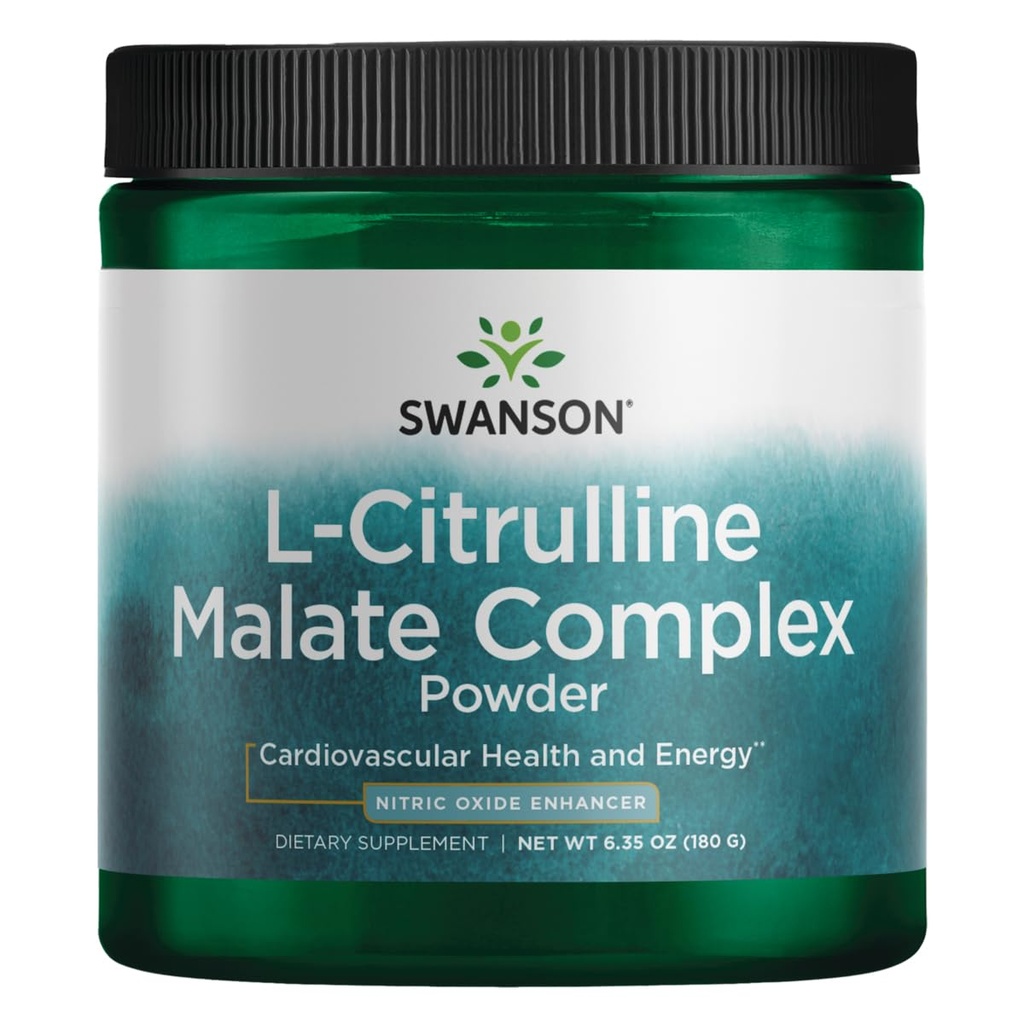 Swanson Aminosäure L-Citrulline Malat Complex 6.35 Unze (180 g) Pwdr