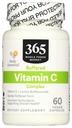 365 par Marché des aliments entiers, Complexe de vitamine C buvée, Vegan, 60 capsules