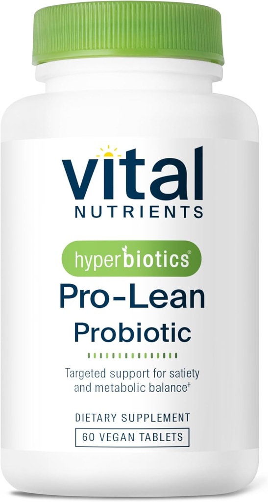 Nutriments vitaux Hyperbiotiques Pro-Lean Probiotique pour l'équilibre métabolique Réduit la digestion des glucides