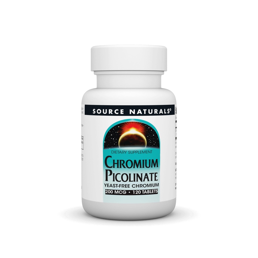 Quelle Naturals Chromium Picolinate 200 Mcg Tablet, 120 Zähler