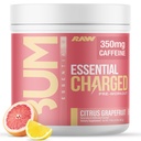 RAW Pre-Workout Powder, Essential CHARGED (Citrus Grapefruit) - Preworkout Supplement für Männer, Frauen - Unterstützt Fokus, Stimmung, Leistung - Koffein, Alpha-GPC, L-Citrulline, Beta Alanine (25 Servietten)
