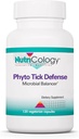 Nutricologie - Supplément Phyto Tick Defense - Complexe de champignons, Extrait de champignons, Lions Mane, Cordyceps, Beta Glucans, Capsules végétariennes - 120 Compte