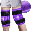 2 Ice Pack für Knie Schmerzen Relief, Wiederverwendbare Gel Ice Wrap für Verletzungen, Schwellung, Knie Ersatzchirurgie, Kaltkompresstherapie für Arthritis, Meniskus Tear und ACL, Lila