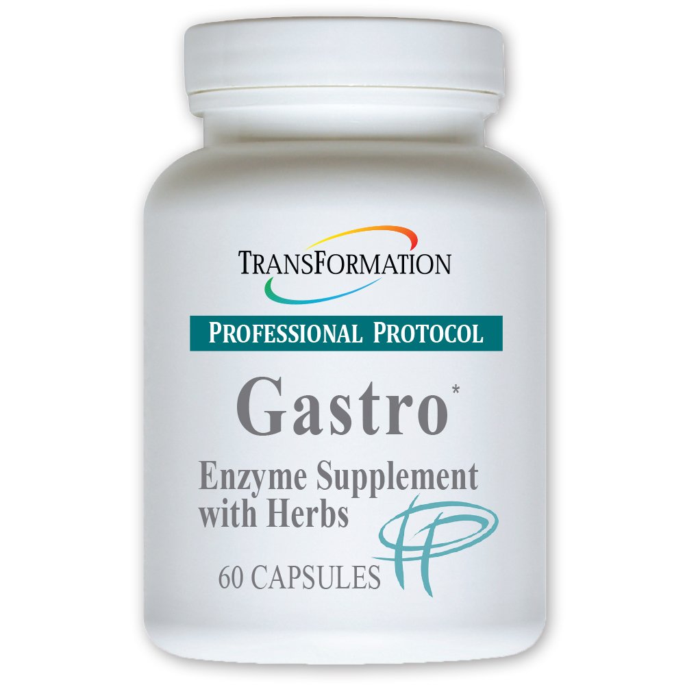 TRANSFORMATION THE GENESIS of GOOD HEALTH - Gastro Enzyme Supplement mit Kräutermischung & Vitamin E, Alleviate Gastrointestinal Discomfort, Verdauungsfunktion, Unterstützung für Relief von Sodbrennen, 60