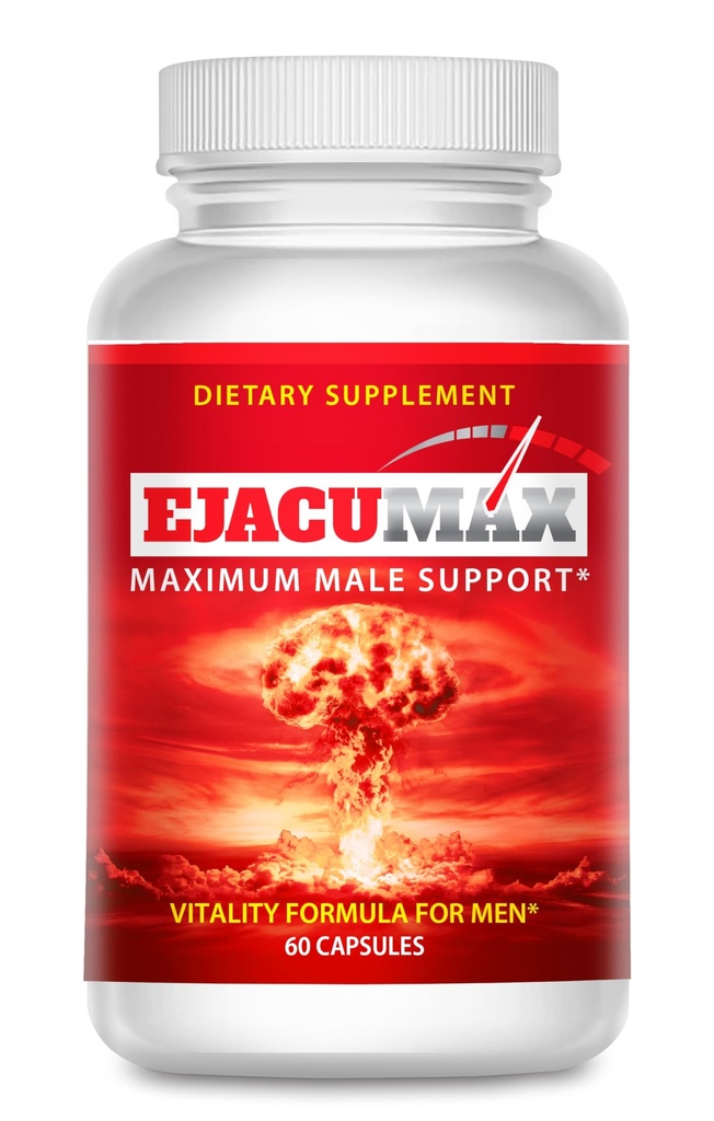 Ejacumax Vitalität- Pränatale Vitamine für Männer-Fertilität Formel - männliche Samen Volumen Enhancer- Hohe Potenz Spermien-Zähler-Formulierung- Alle natürlichen und effektiv- 60 Kapseln