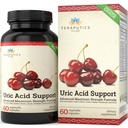 Uric Acid Support Formula | Advanced Uric Acid Cleanse & Kidney Support Supplement - Inklusive Tart Cherry Konzentrat, Celery Seed Extract + 12 Mehr High Potency Zutaten, 60 Veggie Kapseln
