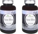Aloha Médicaments Gano Ultra, Supplément de champignons biologiques certifiés, Supplément de santé naturelle, Pack de 2, 90 capsules
