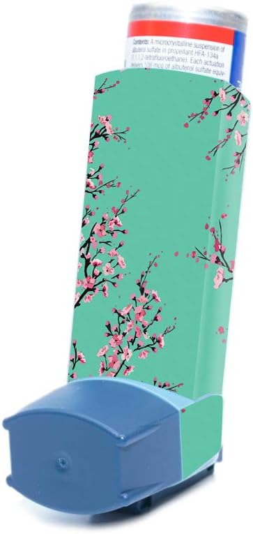 MightySkins Skin für Ventolin HFA Asthma Inhaler - Cherry Blossom Tree | Protective, Durable, and Unique Vinyl Decal Wrap Cover | Einfach anzuwenden, entfernen und ändern Styles | Made in USA