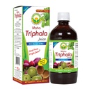 Basic Ayurveda Maha Triphala Juice mit Aloe Vera & Mint – 16 Fl Oz (480ml) | Natürliche Kräutergetränk | First Press Virgin Juice | Nein Hinzugefügt Zucker | Groß für den täglichen Gebrauch & Reinigung