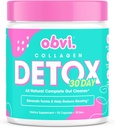 Obvi Detox Colon Cleanse Supplement | Fördert Verdauungs- und Gutgesundheit, Bloating Relief, Hilft entfernen Toxine | Immununterstützung mit Milchdistel, Psyllium Husk, Senna Leaf | 90 Kapseln | 30 Servierungen