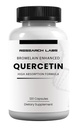 Laboratoires de recherche QuercsalisTM Quercetin avec/Bromelain,120 Capsules de Veg. Formule d'absorption élevée. Soutient la santé cardiovasculaire, immunitaire, anti-incendie, anti-oxydant