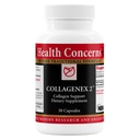 Health Concerns Collagenex 2 – Kollagen-Ergänzung für gemeinsame Unterstützung & Flexibilität – Natürliche Eierschale Membran für Männer & Frauen - Connective Tissue Support – Chinesische Kräuterergänzung - 30 Kapseln