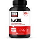 FORCE FACTOR Glycine zur Förderung von Entspannung und Erholungsschlaf, Unterstützung kognitiver Funktion, Mood Balance und Nerve Gesundheit, 100 Gemüsekapseln