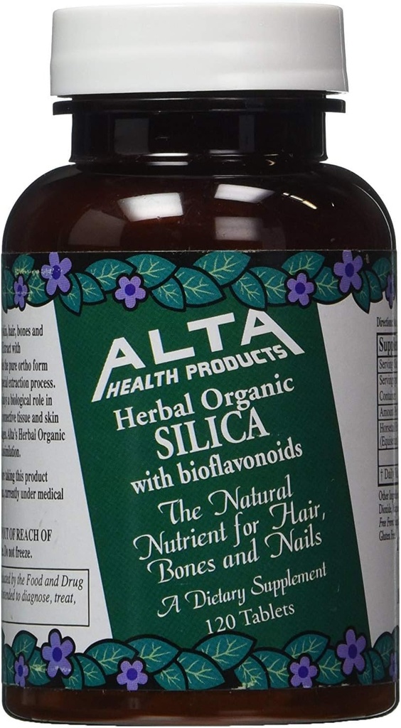 Alta Health Products Silica mit Bioflavonoiden - 120 Tabletten, Packung von 3