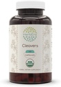 HerbEra Cleavers USDA Organic 120 Kapseln | Natürliche Kräuterergänzung | Certified Organic Vegetarian Capsules and Organic Cleavers (Galium aparine) Getrocknete Kräuter (120 Kapseln)
