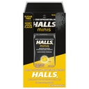 HALLS Minis Honey Lemon Flavor Sugar Free Cough Drops, 8 Packungen mit 24 Tropfen (192 Tropfen insgesamt)