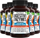 FarmHaven Verdauungsenzyme mit 18 Probiotika & Kräuter | Papaya, Bromelain, Protease & More für Lactose Absorption &amp; bessere Verdauung | Hilft Bloating, Gas, Verbrauch | Vegetarisch, 300 Kapseln