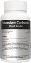 Carbonate de potassium 1kg (2,2lb) Teneur alimentaire élevée