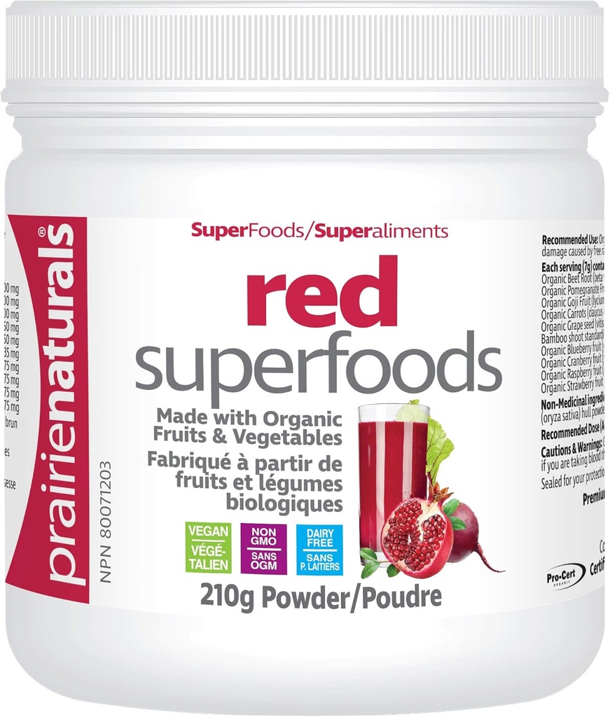 Prairie Naturals Bio Red Superfood, 7.4 Unze