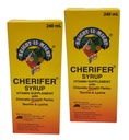2 Cherifer Syrup Chlorella Wachstumsfaktor, Taurine & Lysin 240ml Jede