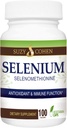 Suzy Cohen Sélénium Supplément 200 mcg, Maintenir le coeur en santé, système immunitaire, soutenir la thyroïde, la fonction de Prostrate, sans levure Tumeur chélaté amiable acide aminé, hautement biodisponible, 100 gélules