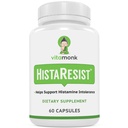 VitaMonk Histamin Blocker für Histamin-Intoleranz - HistaResist - DAO Enzym-Ergänzung Optimale Dosis Diaminoxidase zur Unterstützung von Shield Histamin für glatte Verdauung - 60 Kapseln
