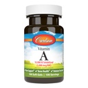 Carlson - Vitamine A solubilisée, 10000 UI (3000 mcg RAE), soluble dans l'eau, vision santé, 100 softgels