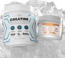 Leistung Micronized Creatine Monohydrat Pulver Supplement + Turkesterone Glutenfrei, Non-GMO, Vegan