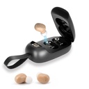 Hörgeräte für Senioren, Wiederaufladbare Hörgeräte mit Lärmminderung,Hearing Amplifier 16 Kanäle In-Ear Hörgeräte für Hörverluste,Mit Power Display Ladegerät Fall.