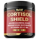 12in1 Cortisol Shield - Ashwagandha und Magnesium & 10 Mehr - 90 Kapseln