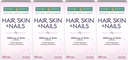 Bounty Caplets de cheveux, de peau et de ongles 60 ea (paquet de 4)