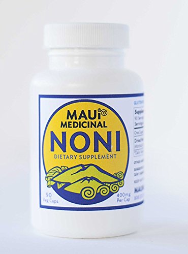 Kona Noni 90 Vcaps 400mg pro Kapsel Bio Vollfrucht