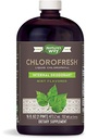 Nature Chlorophylle liquide liquide Désodorisant interne 16 onces fluides, saveur de menthe, paquet de 2
