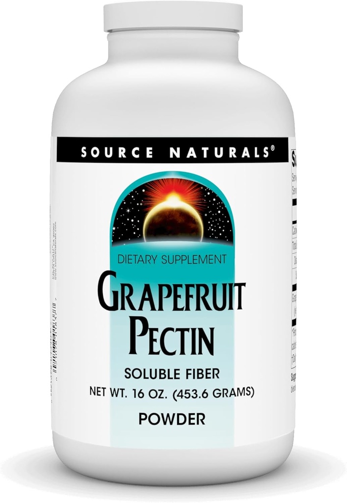 Quelle Naturals Grapefruit Pektin, lösliche Faser - Nahrungsergänzung - 16 oz Pulver
