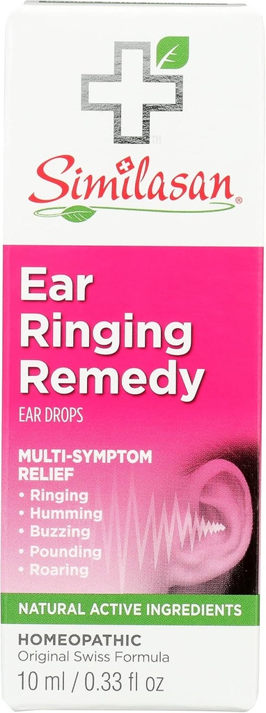Similasan oreille sonnerie remède gouttes d'oreille, naturel, 0.33 Fluid Ounce