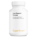 Supersmart - Formule de soutien du foie (formule avancée) - avec chardon de lait Silymarin, L-Méthionine, Glutathion réduit, Picrorhiza Kurroa, Artichoke
