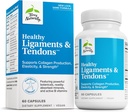 Terry Naturally Healthy Ligaments & Tendons - Nahrungsergänzung für Connective Tissue & Joint Lubrication Support - Non-GMO Formula to Aid Ligament & Muskel Health - 60 Kapseln
