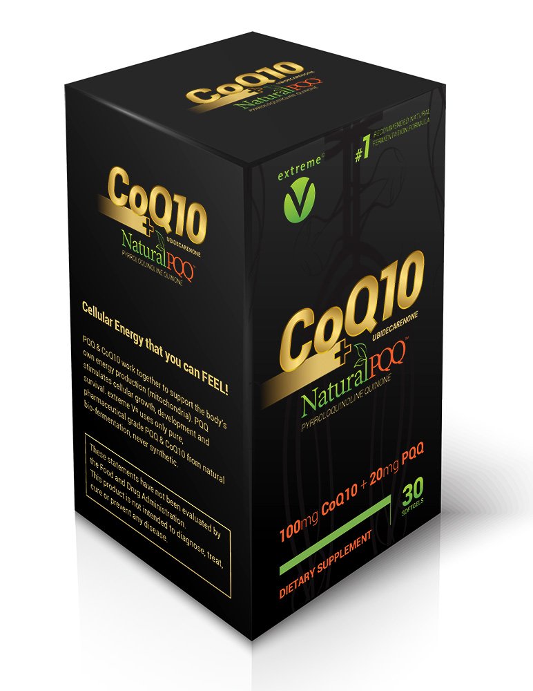 CoQ10 QQ - CoQ10 avec PQQ naturel - Softgels végétariens