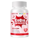 CoQ10-400mg-Softgels mit PQ, BioPerine & Omega-3, Coenzym Q10(Ubichinon)-Ergänzung für High-Absorption, leistungsstark-Antioxidant, Support Heart & Energy-Production, 120 Portionen