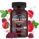 YumVs Potassium Supplement Gummi - Erdbeeren Flavor - 99 mg (als Kaliumcitrat) per Servieren - Unterstützt Elektrolyt Balance - Vegetarisch Kosher Halal Gluten Freie reine Kaliumgummi Gummi (60 Zähler)