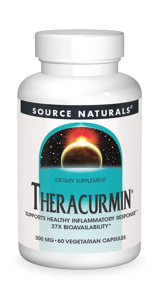 Quelle Naturals Theracurmin, Unterstützt gesunde Entzündungsreaktion*, 300 mg - 60 vegetarische Kapseln